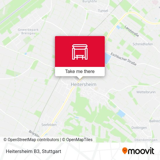 Карта Heitersheim B3