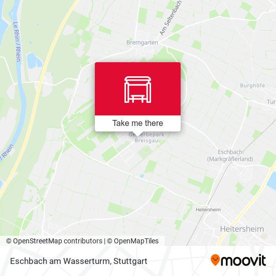 Eschbach am Wasserturm map