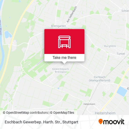 Карта Eschbach Gewerbep. Harth. Str.