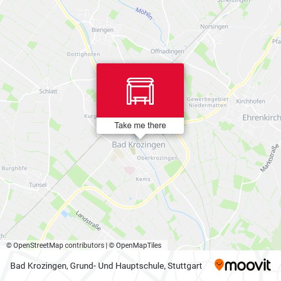 Bad Krozingen, Grund- Und Hauptschule map
