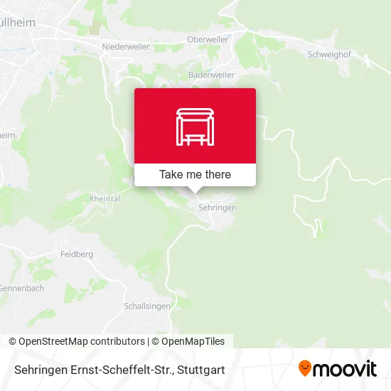 Карта Sehringen Ernst-Scheffelt-Str.