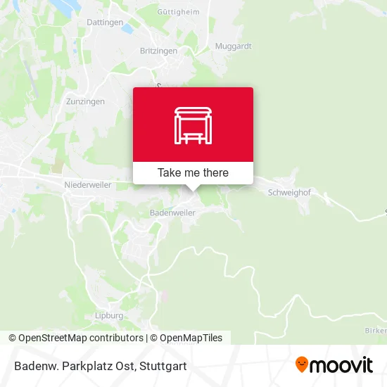 Карта Badenw. Parkplatz Ost