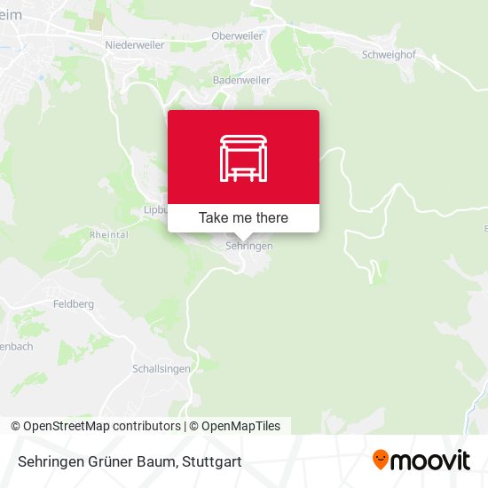 Sehringen Grüner Baum map