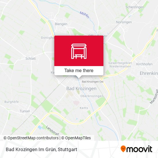 Bad Krozingen Im Grün map