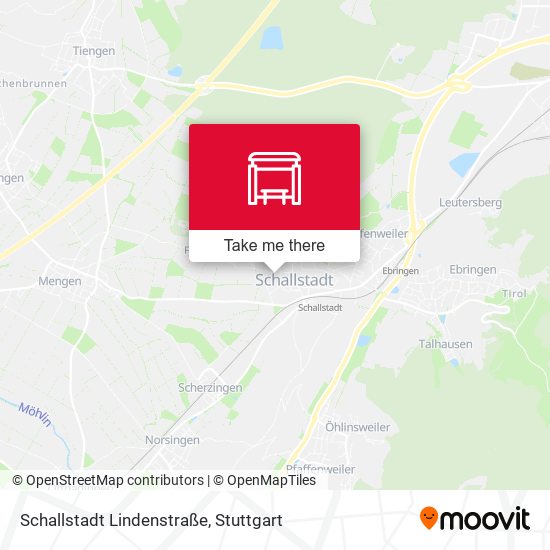Schallstadt Lindenstraße map