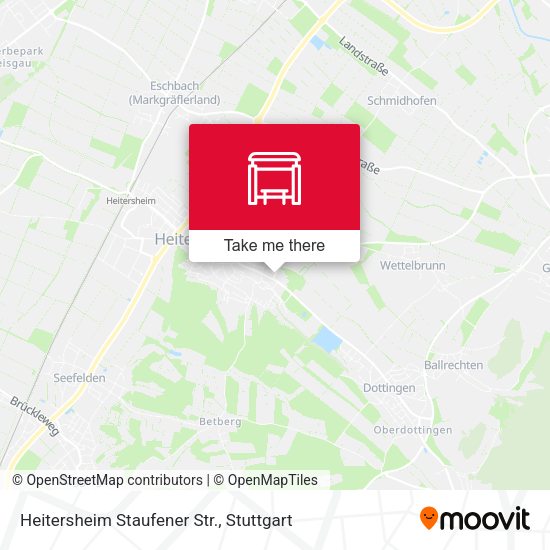 Карта Heitersheim Staufener Str.