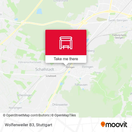 Карта Wolfenweiler B3