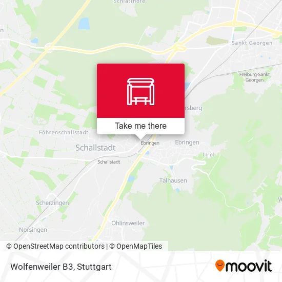 Карта Wolfenweiler B3
