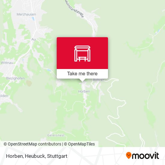 Карта Horben, Heubuck