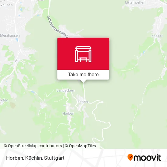 Карта Horben, Küchlin