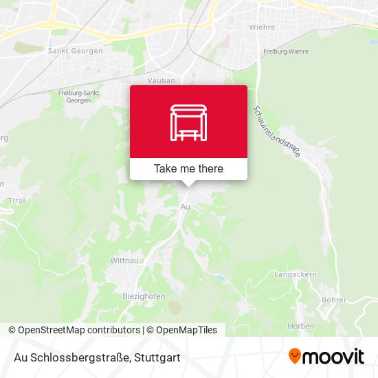 Au Schlossbergstraße map