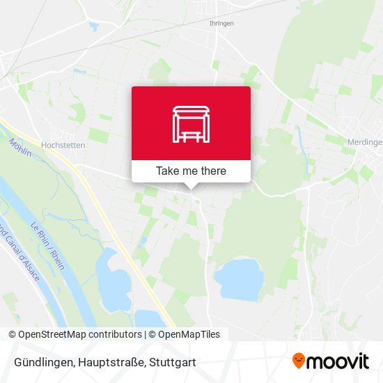 Gündlingen, Hauptstraße map