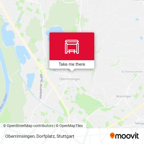 Oberrimsingen, Dorfplatz map
