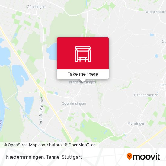 Niederrimsingen, Tanne map
