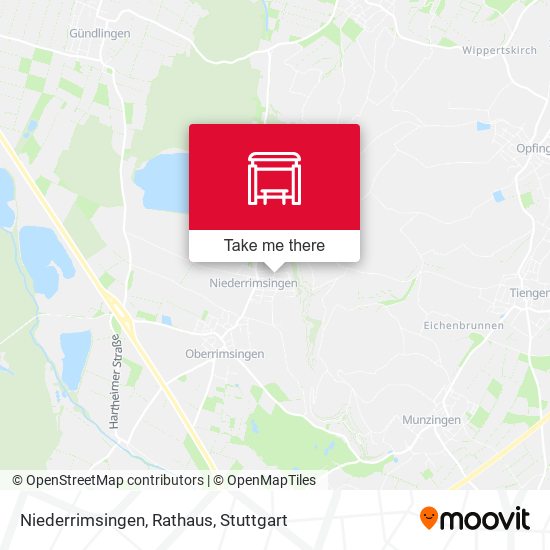 Niederrimsingen, Rathaus map