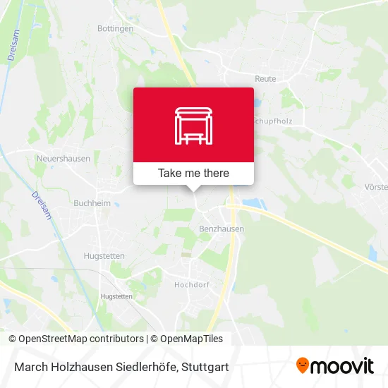 Карта March Holzhausen Siedlerhöfe