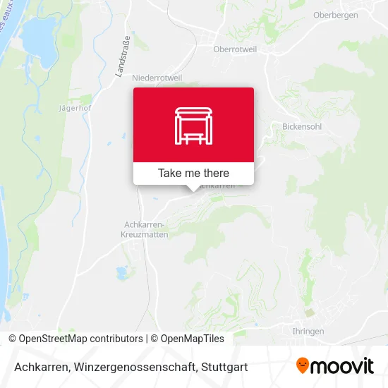 Карта Achkarren, Winzergenossenschaft