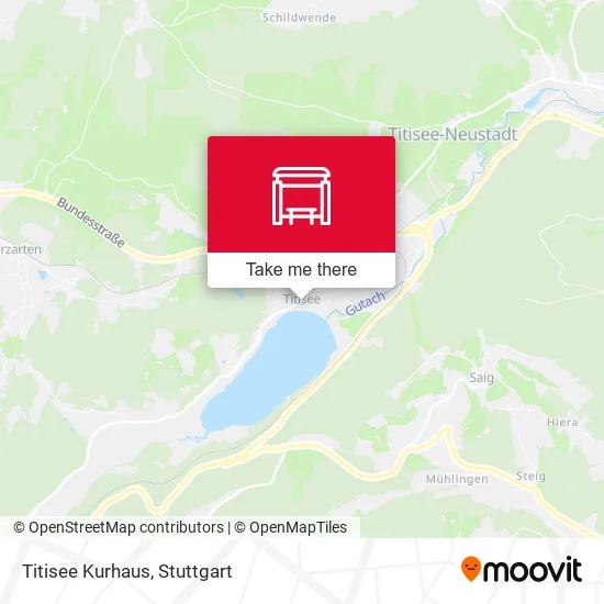 Карта Titisee Kurhaus