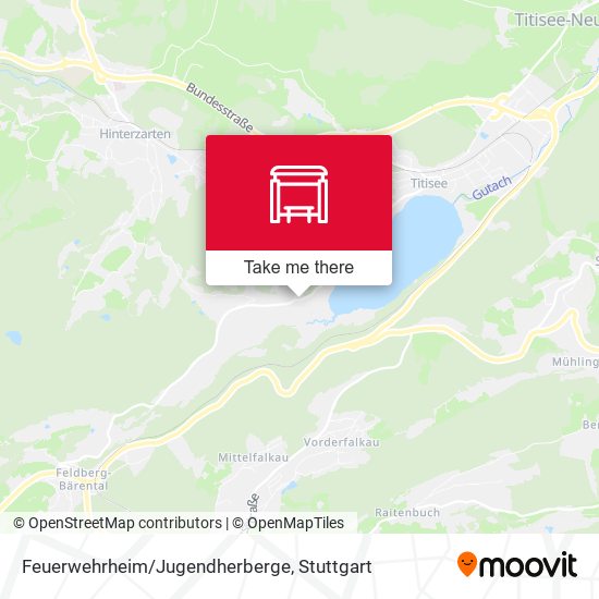 Feuerwehrheim/Jugendherberge map