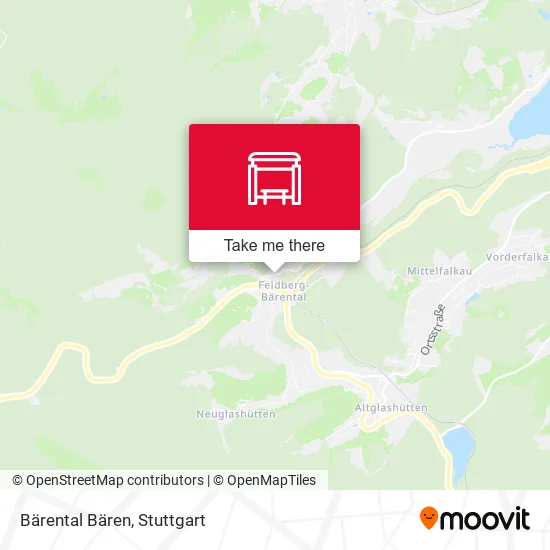 Карта Bärental Bären
