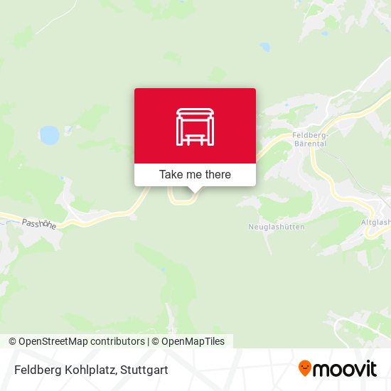 Карта Feldberg Kohlplatz