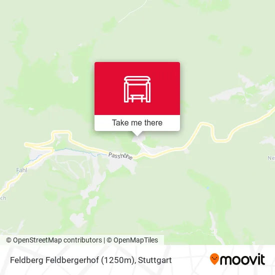 Карта Feldberg Feldbergerhof (1250m)