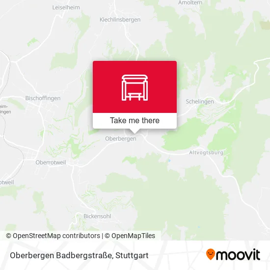 Карта Oberbergen Badbergstraße