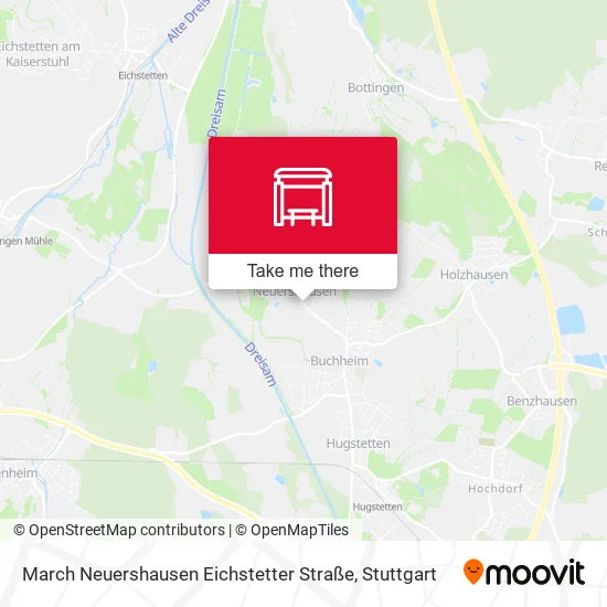 Карта March Neuershausen Eichstetter Straße
