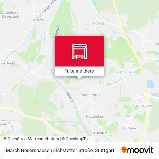 Карта March Neuershausen Eichstetter Straße