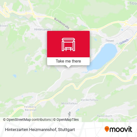 Hinterzarten Heizmannshof map