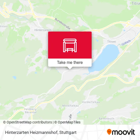 Карта Hinterzarten Heizmannshof