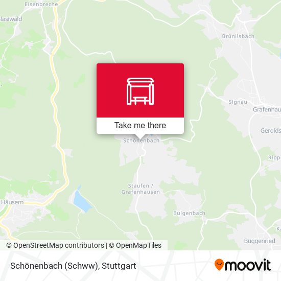 Schönenbach (Schww) map