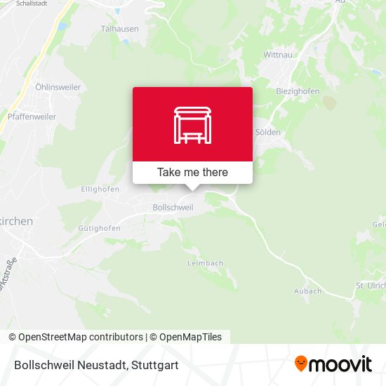 Карта Bollschweil Neustadt
