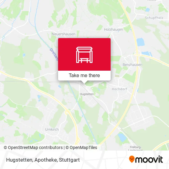 Карта Hugstetten, Apotheke