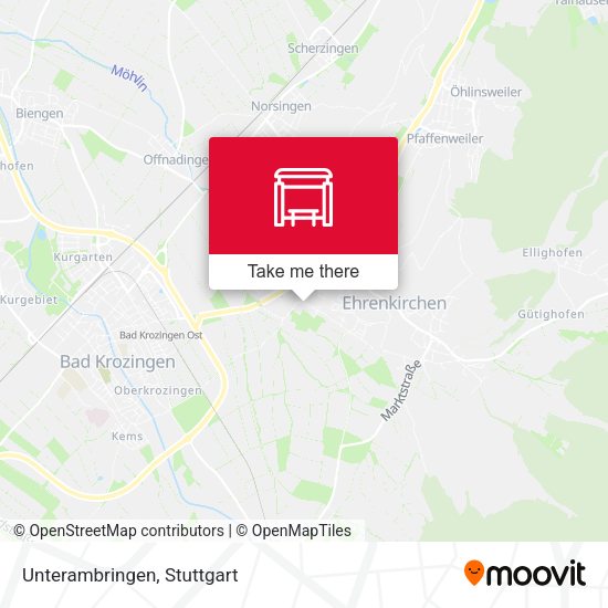 Карта Unterambringen