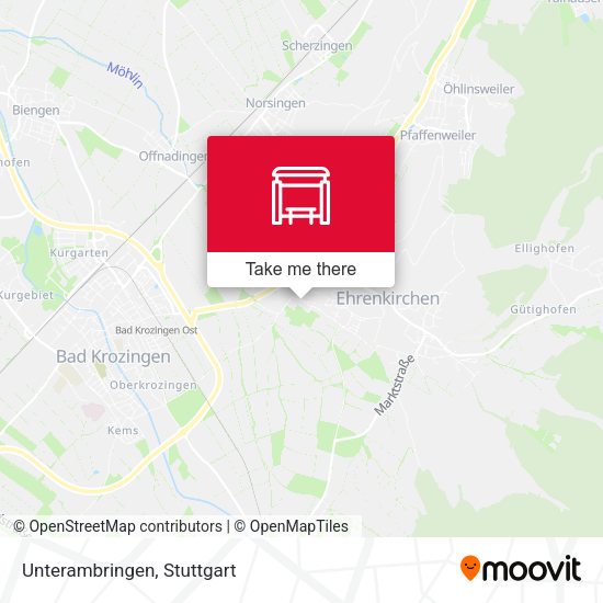 Карта Unterambringen