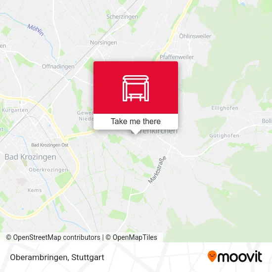 Карта Oberambringen