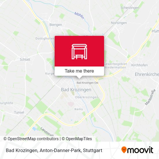 Bad Krozingen, Anton-Danner-Park map