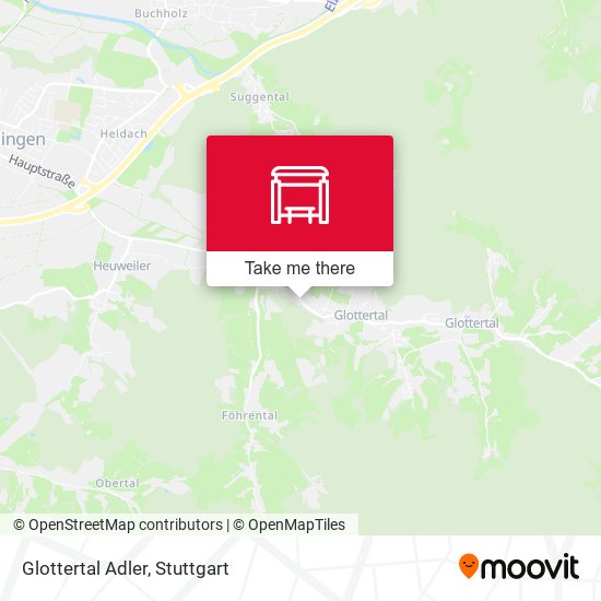 Карта Glottertal Adler