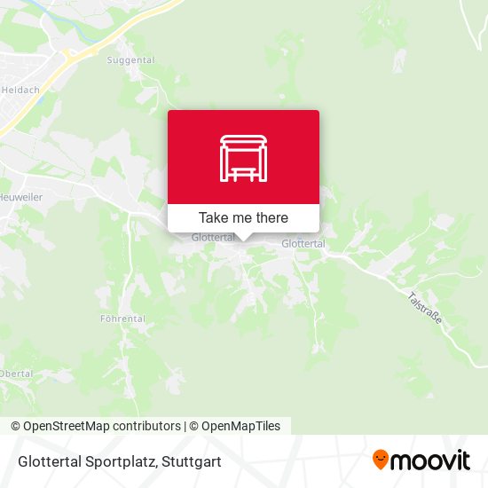 Glottertal Sportplatz map