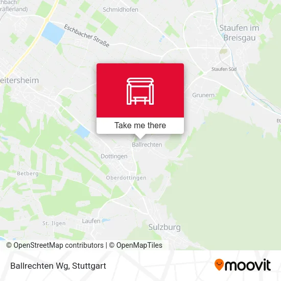 Карта Ballrechten Wg