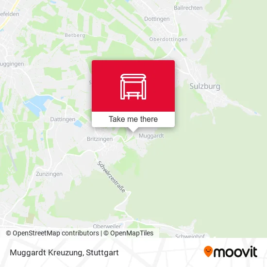Карта Muggardt Kreuzung