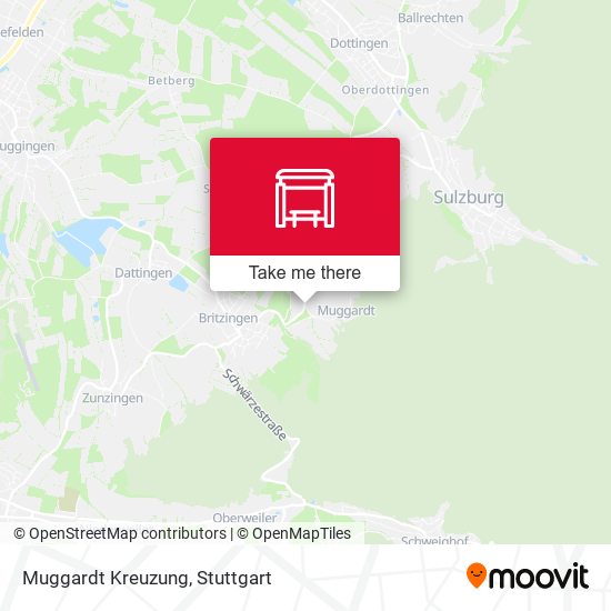 Карта Muggardt Kreuzung
