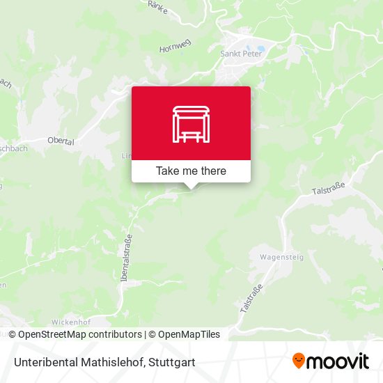 Unteribental Mathislehof map