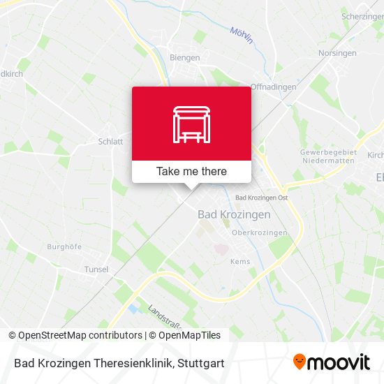 Bad Krozingen Theresienklinik map