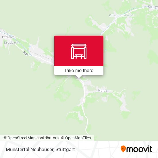 Münstertal Neuhäuser map