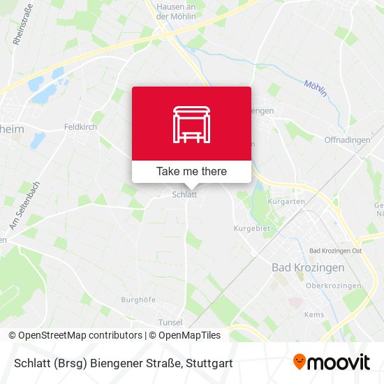 Schlatt (Brsg) Biengener Straße map