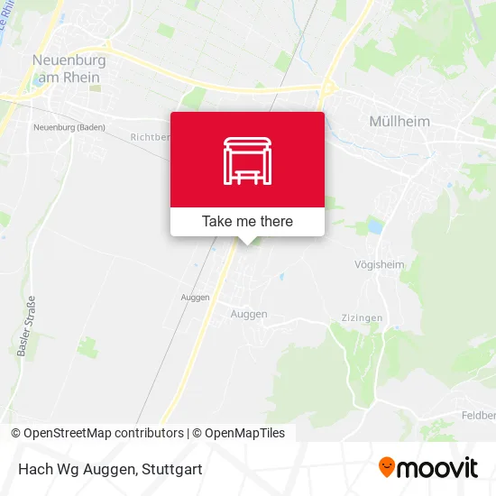 Карта Hach Wg Auggen