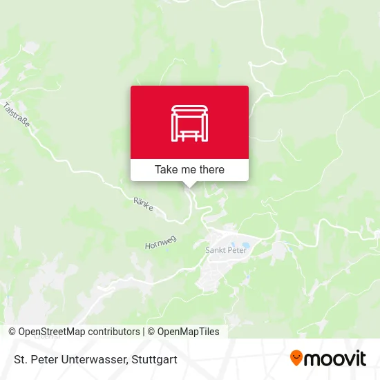 Карта St. Peter Unterwasser