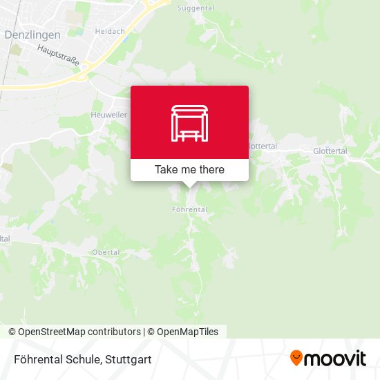 Föhrental Schule map